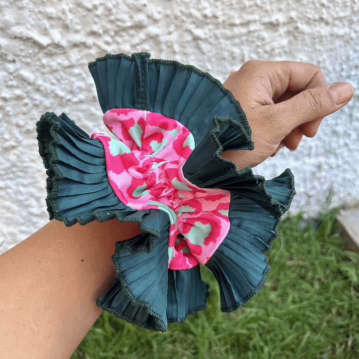 Emilia Mini animal print verde  1