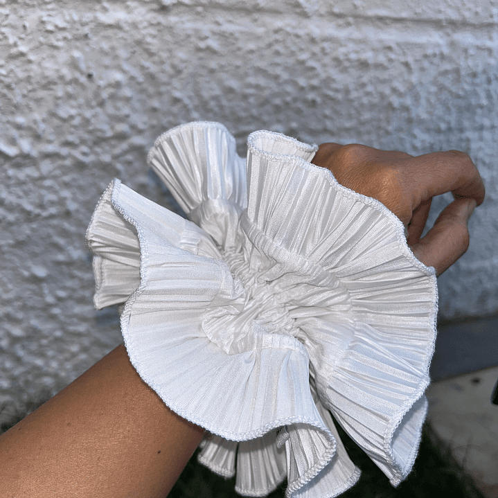 Emilia mini plisado crema  1