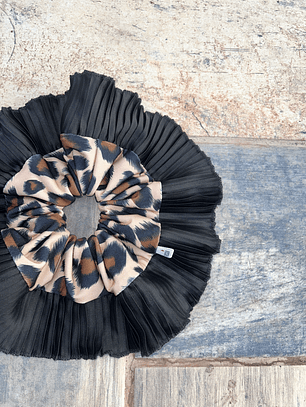 Josefina ll animal print negra 