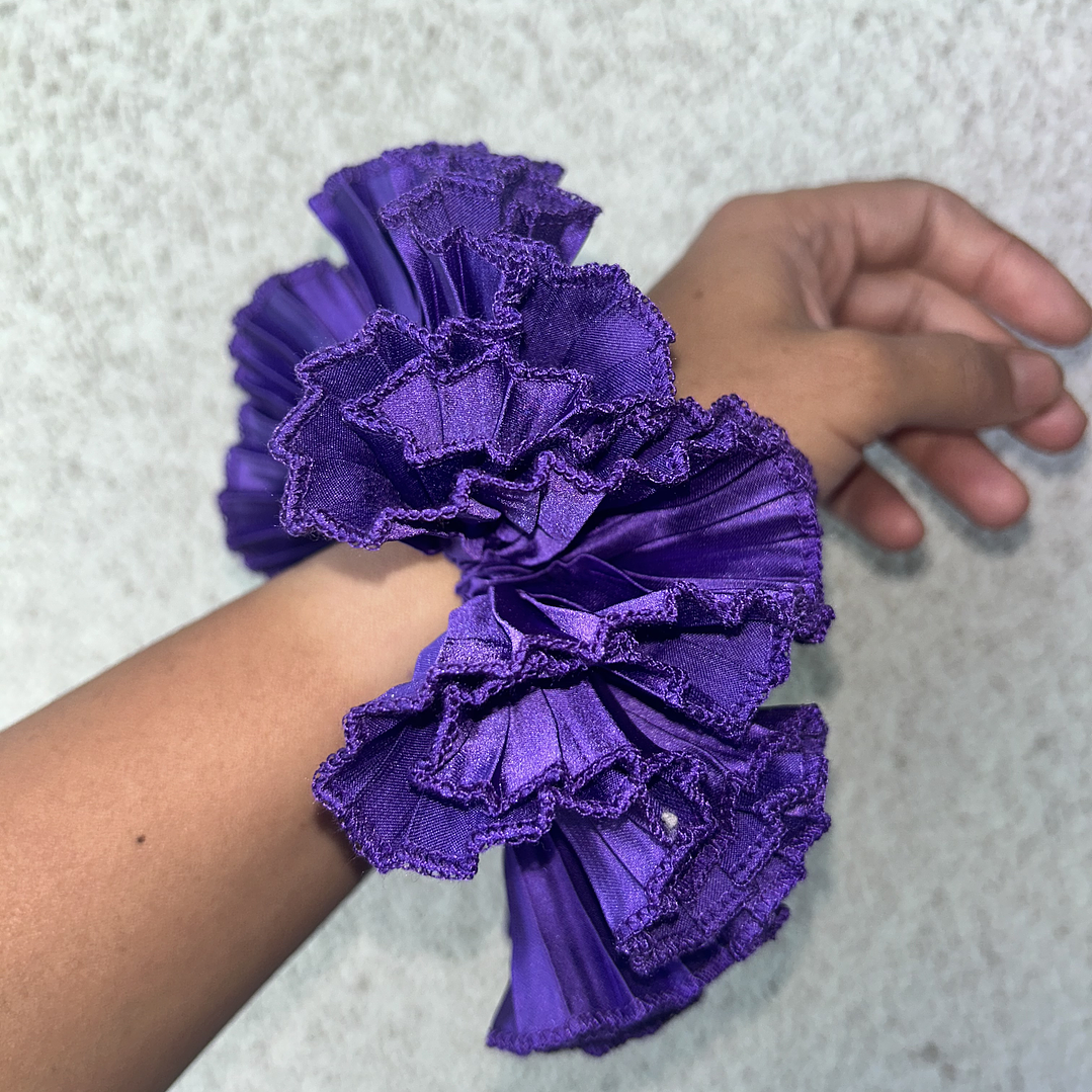 Ruffled morado 1