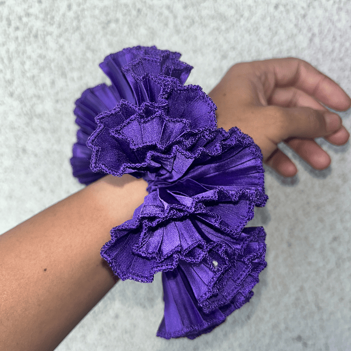 Ruffled morado 1