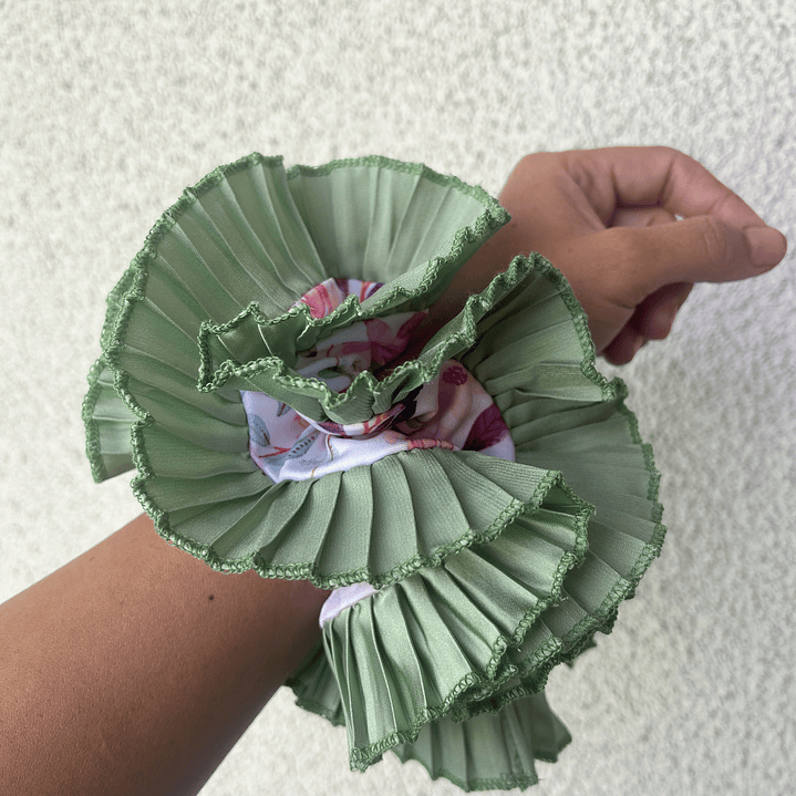 Emilia mini Flores verde  1