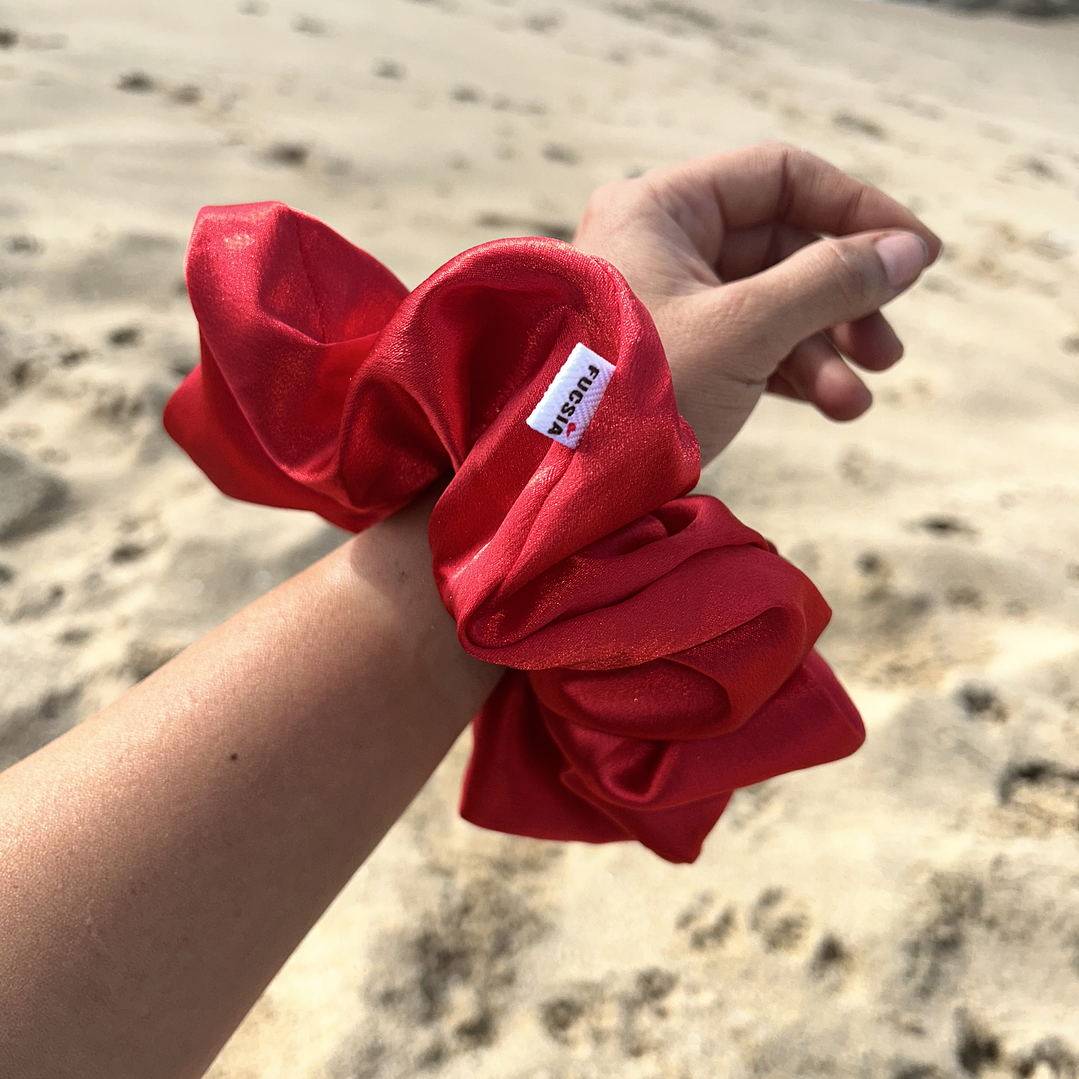 Scrunchies xl rojo  1
