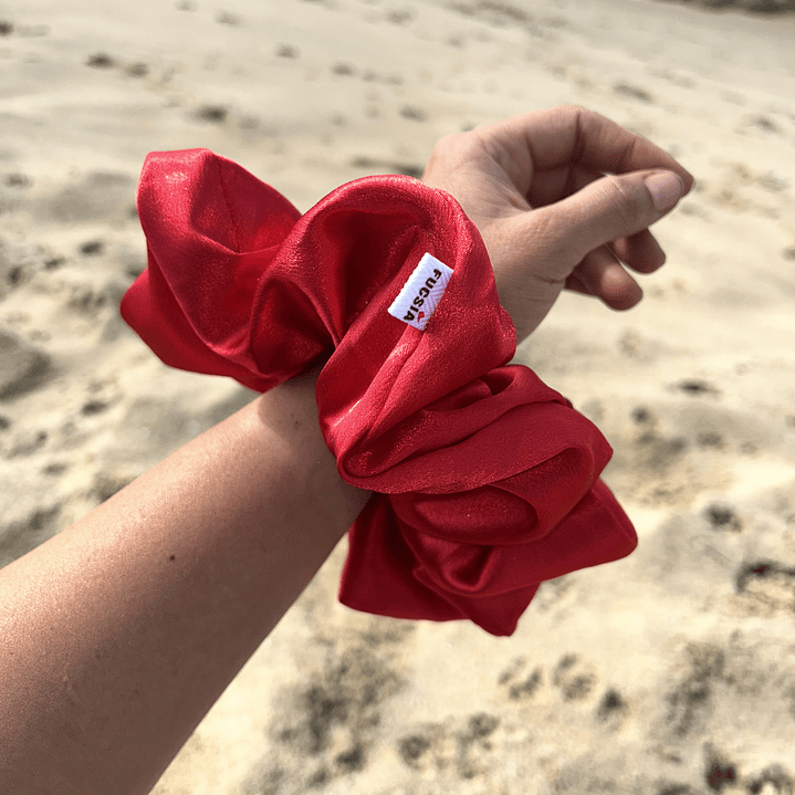 Scrunchies xl rojo  1