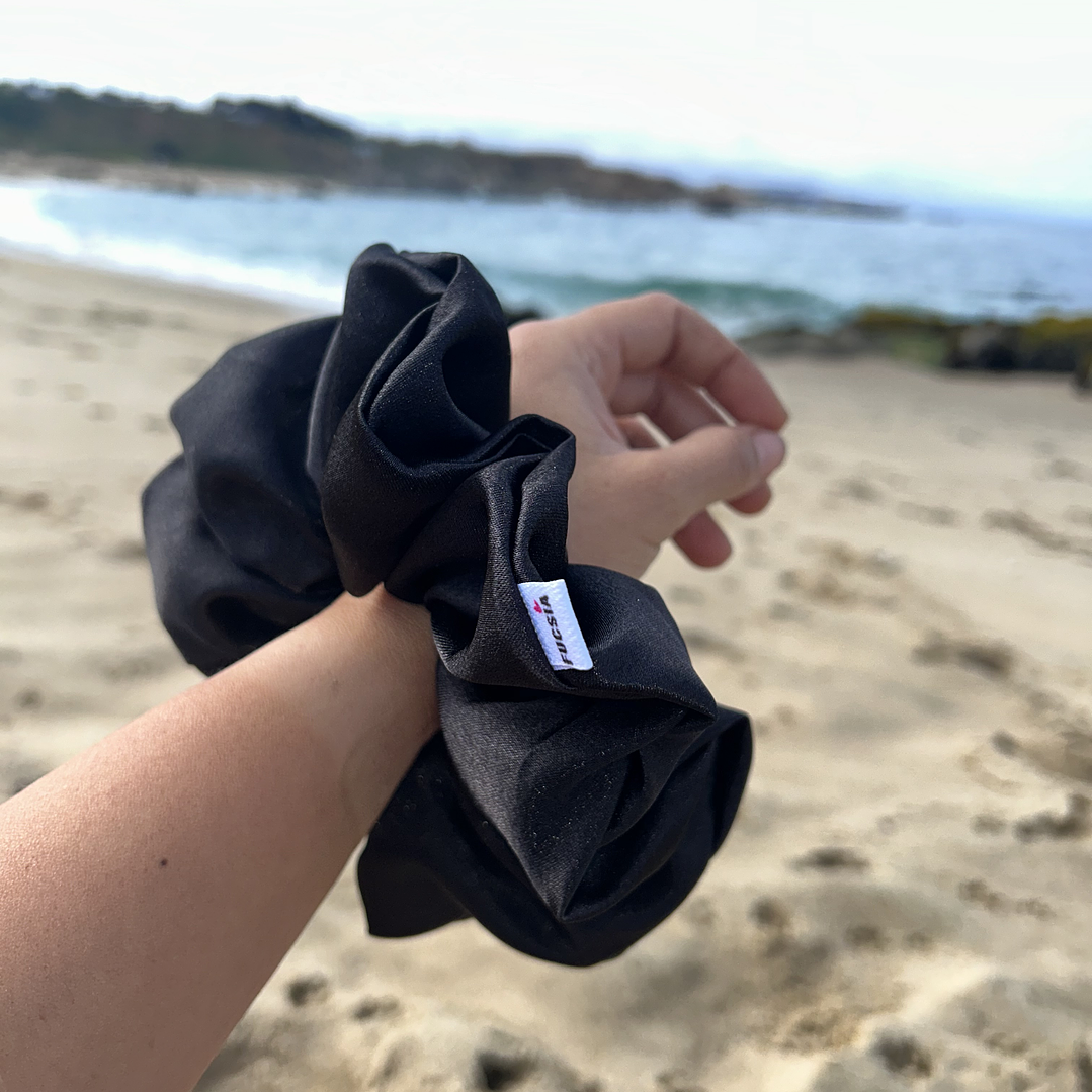 Scrunchies xl negro  1