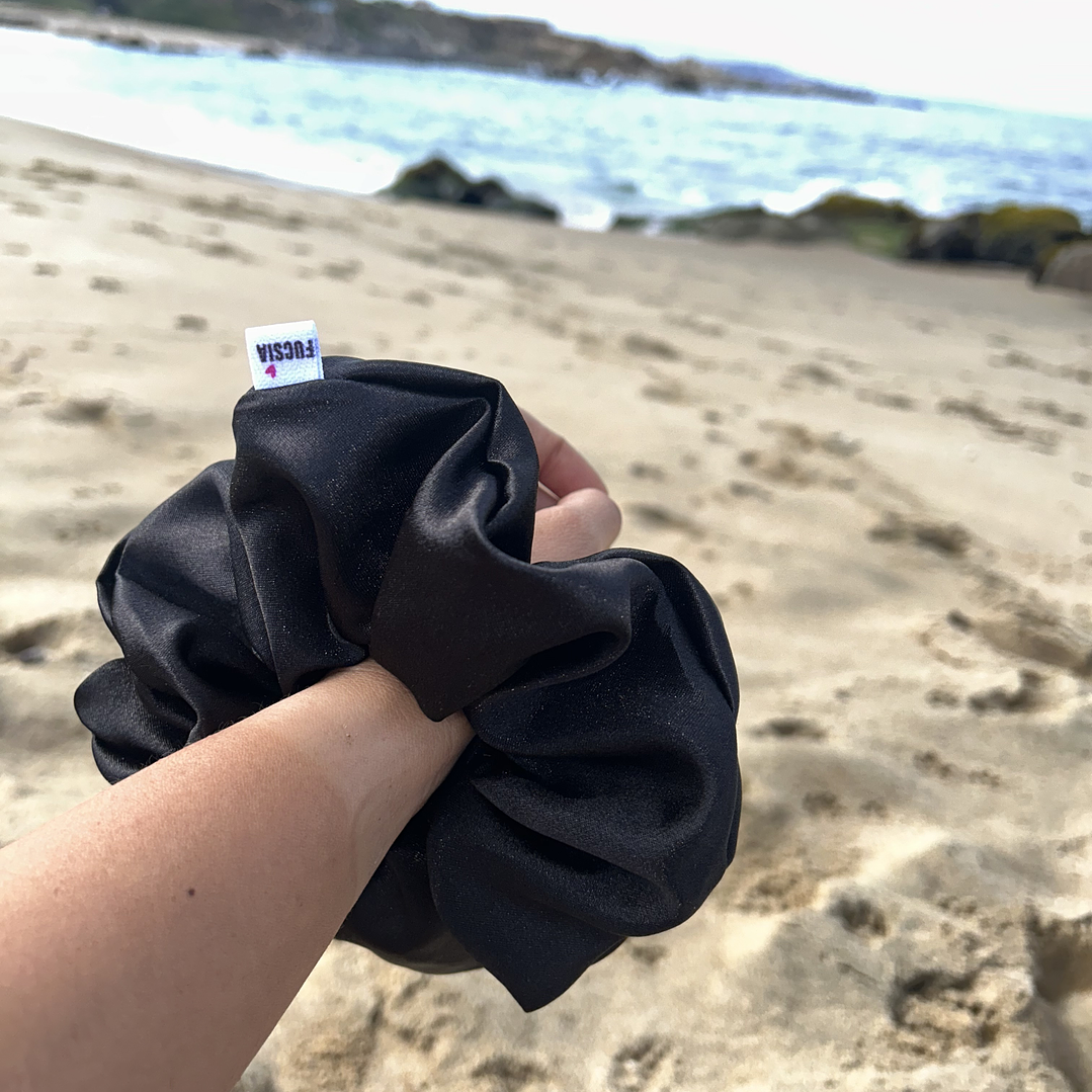 Scrunchies xl negro  2