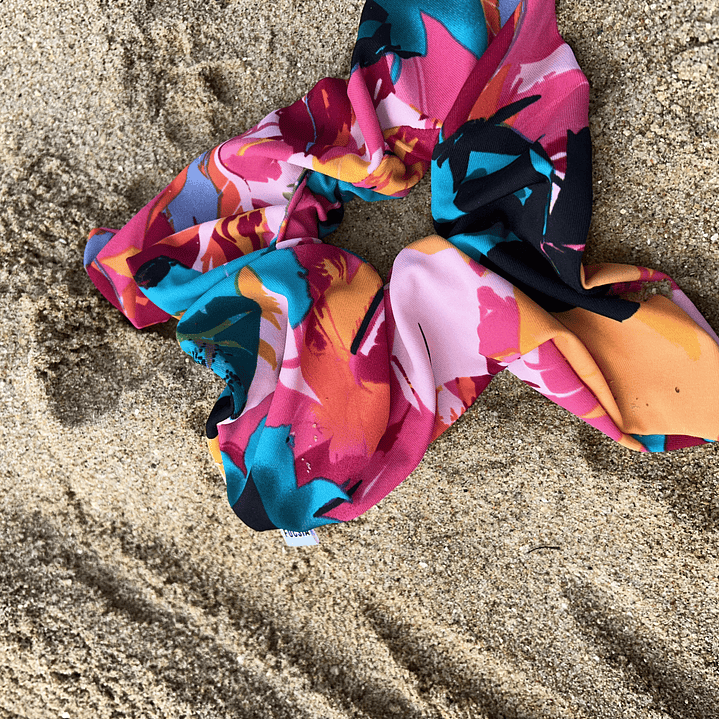 Scrunchie cuadrado diseño  3