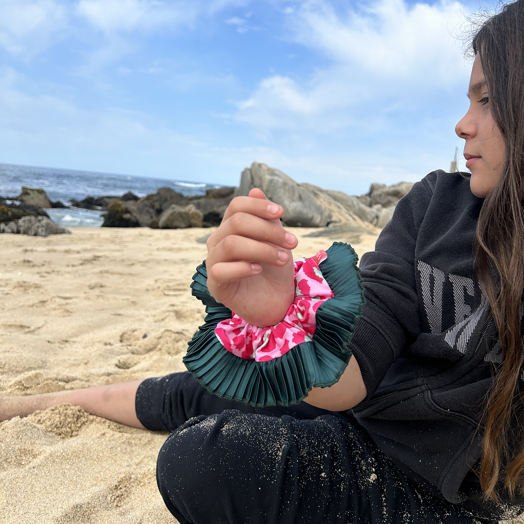 Josefina mini animal print verde  3