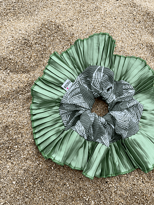 Josefina II hojas verde lino