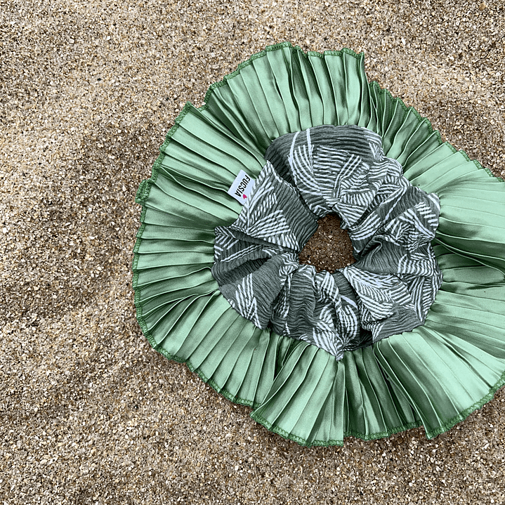 Josefina II hojas verde lino 2