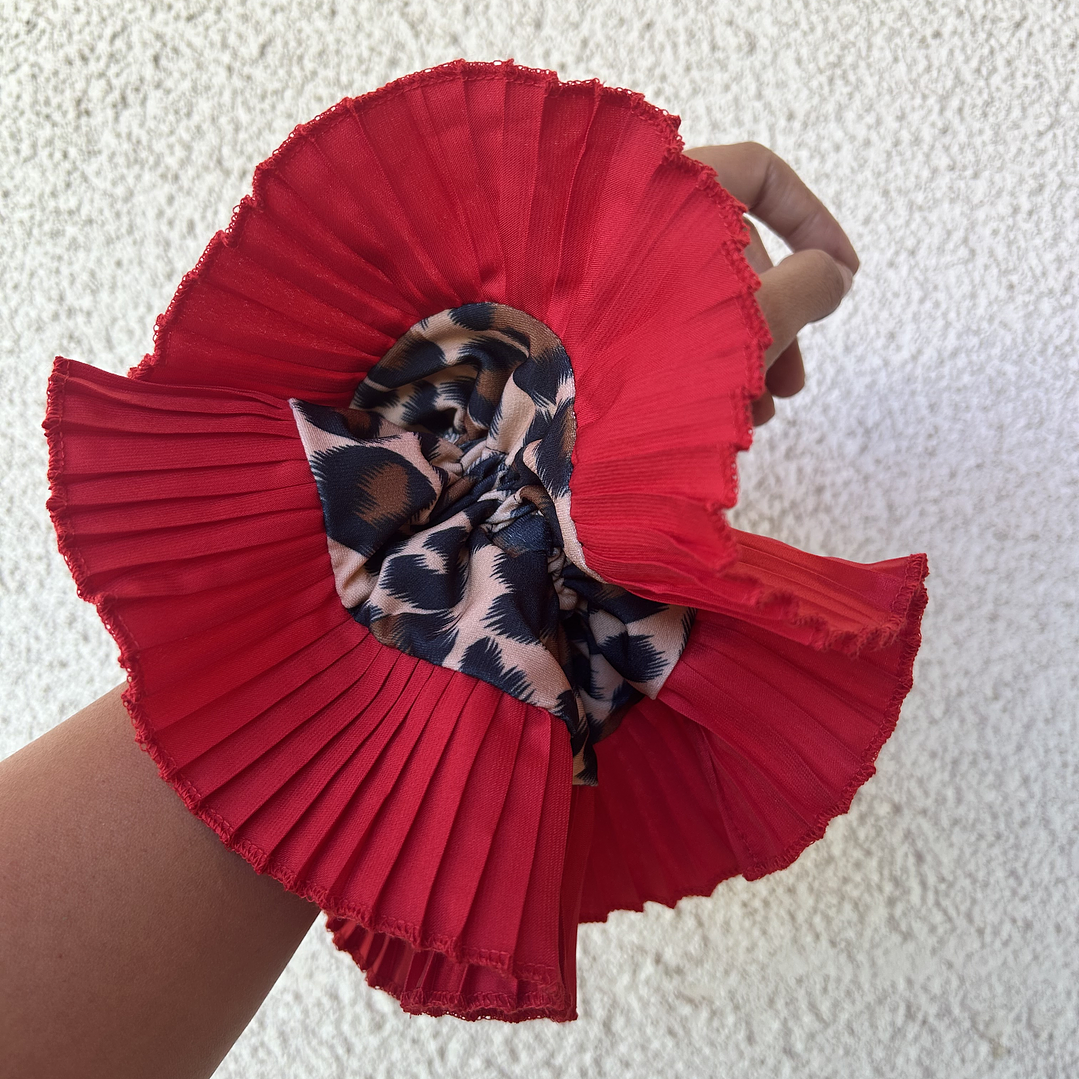 Emilia plus animal print rojo 1