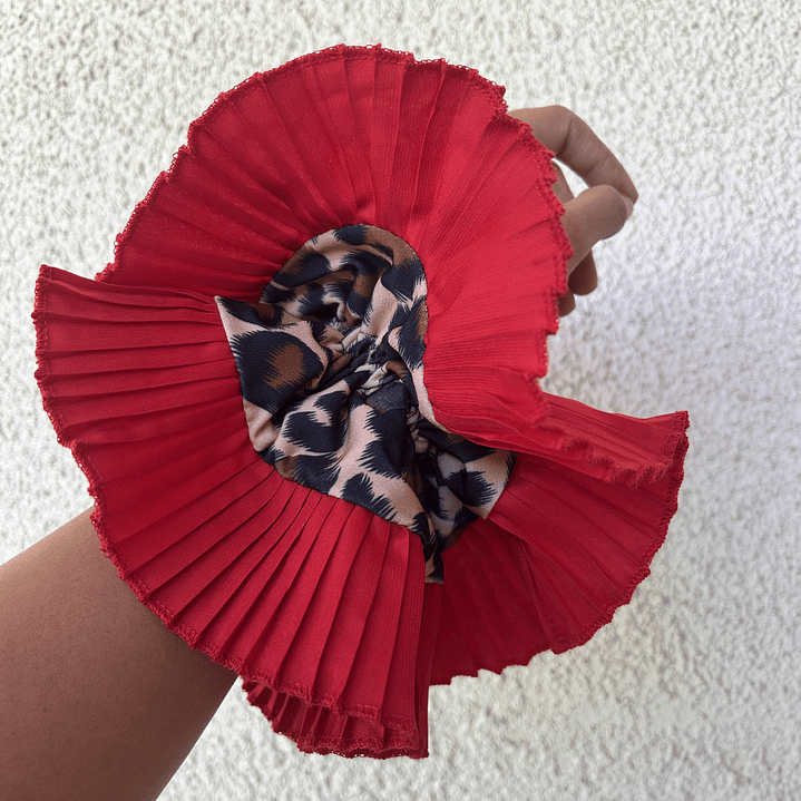 Emilia plus animal print rojo 1