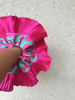 Josefina fucsia / verde diseño 
