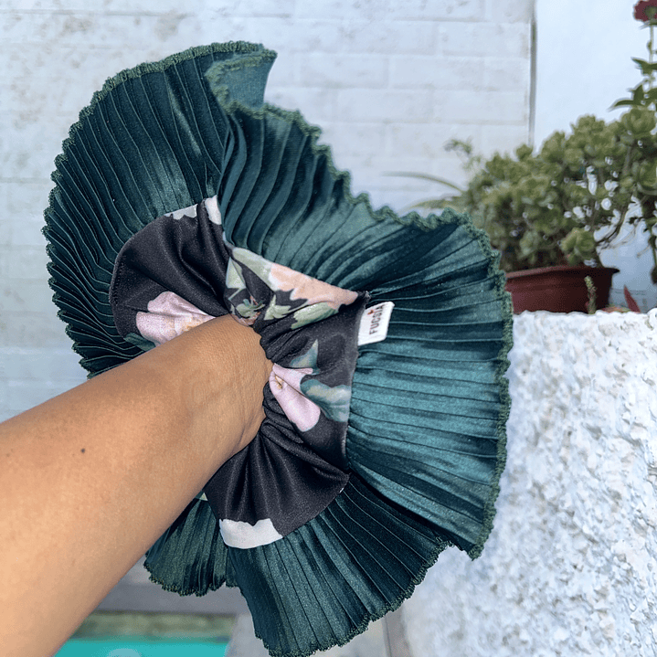 Josefina II Flores verde  2