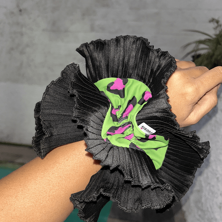 Rumba Emilia plus verde animal print  1