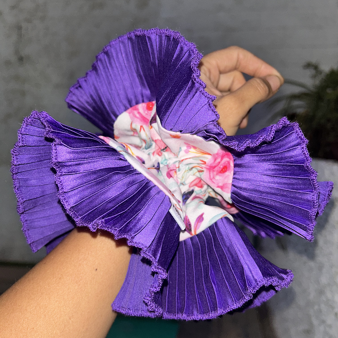 Emilia plus morada flores  1