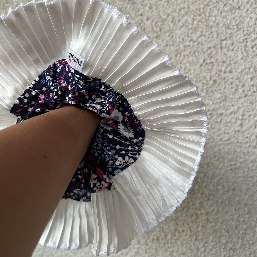 Josefina II Flores azul  1