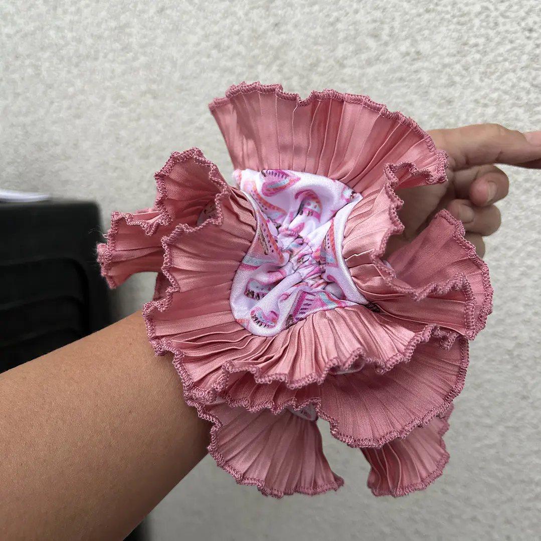 Emilia mini corazones palo rosa  3