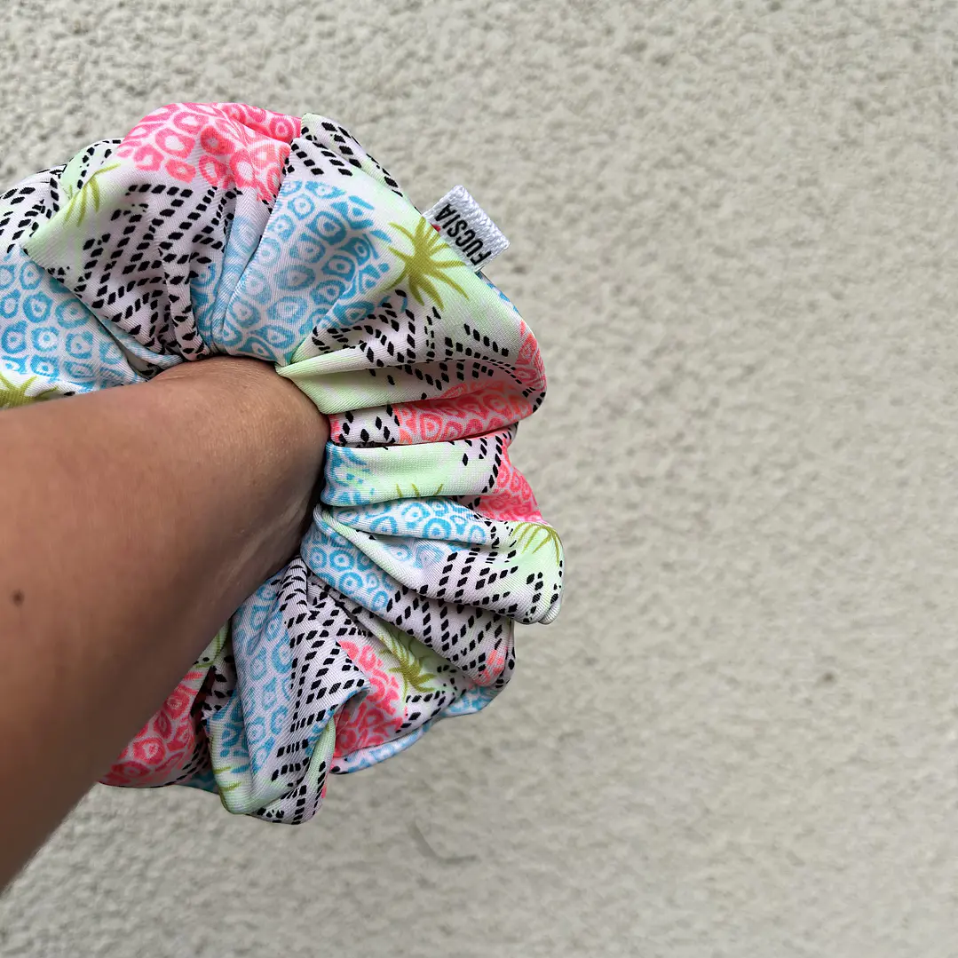 Scrunchie mediano piña   1