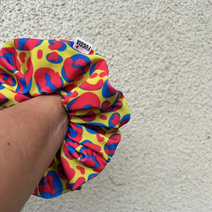 Scrunchie mediano animal print   2