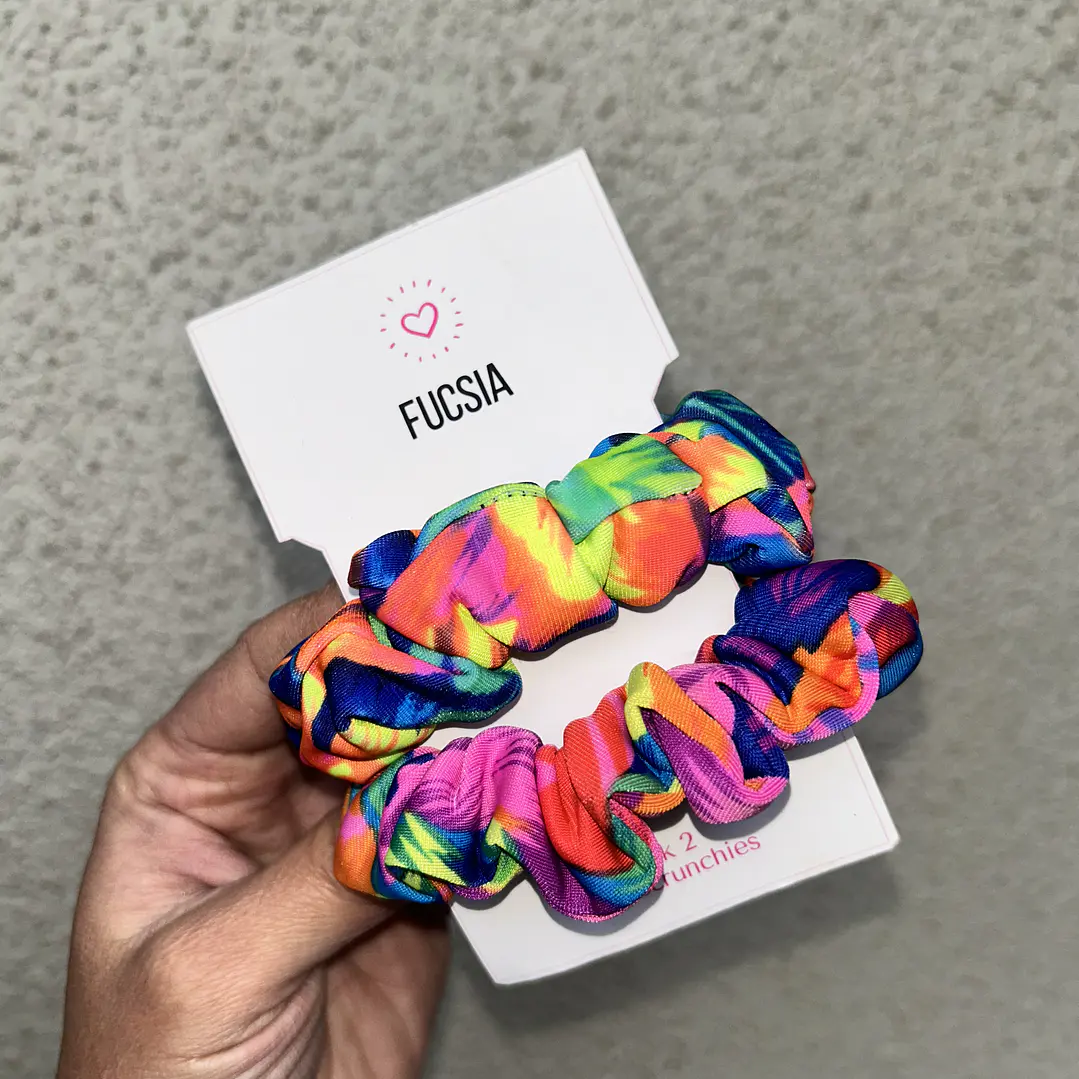 Pack 2 mini scrunchies  1