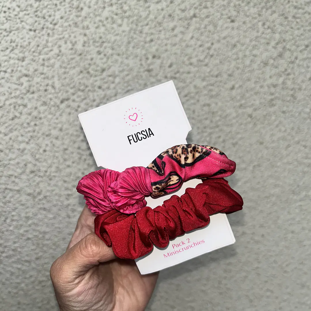 Pack 2 mini scrunchies 1