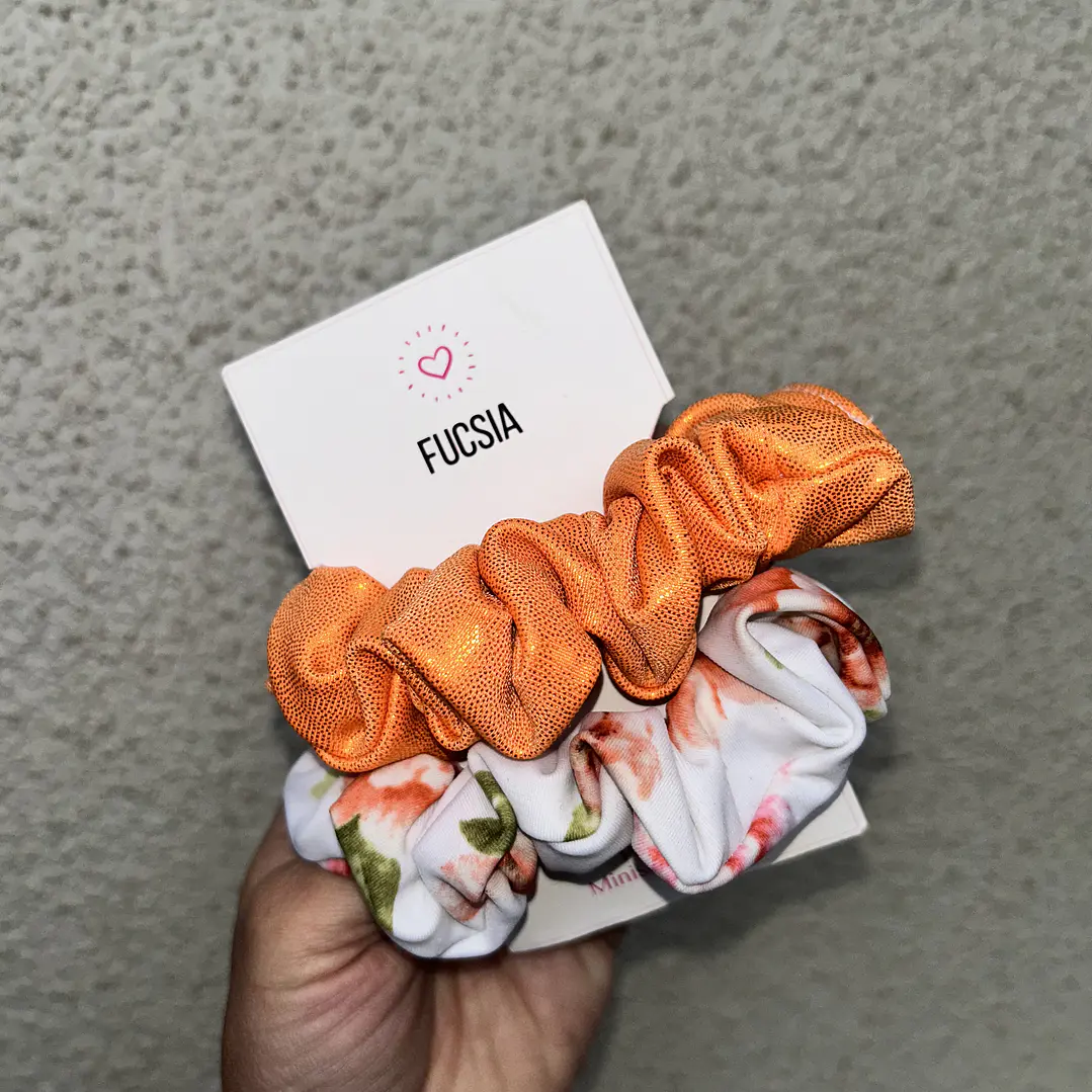 Pack 2 mini scrunchies  1