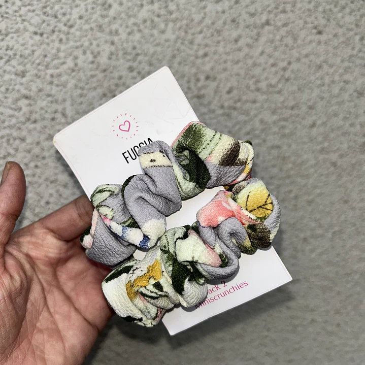Pack 2 mini scrunchies  1
