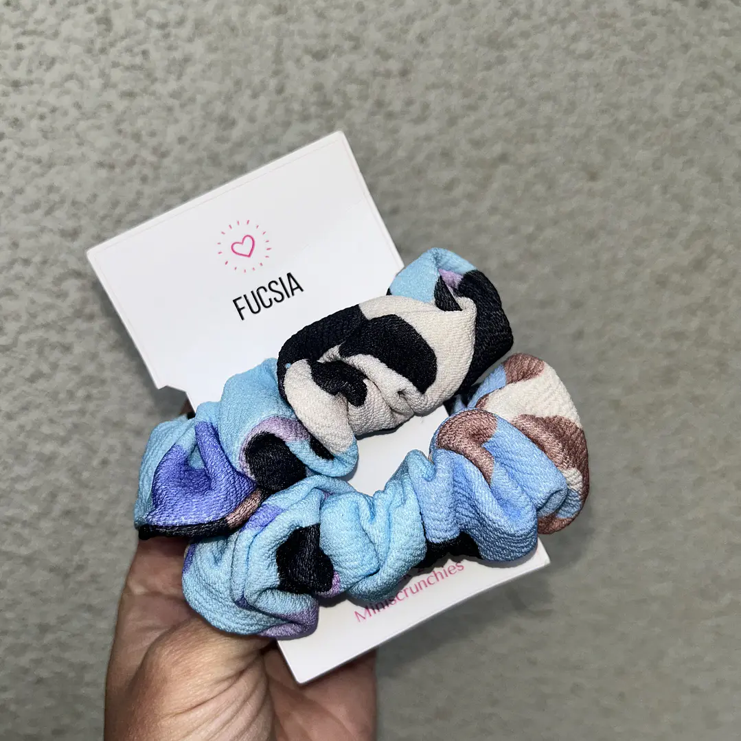 Pack 2 mini scrunchies 1