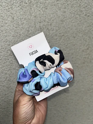 Pack 2 mini scrunchies
