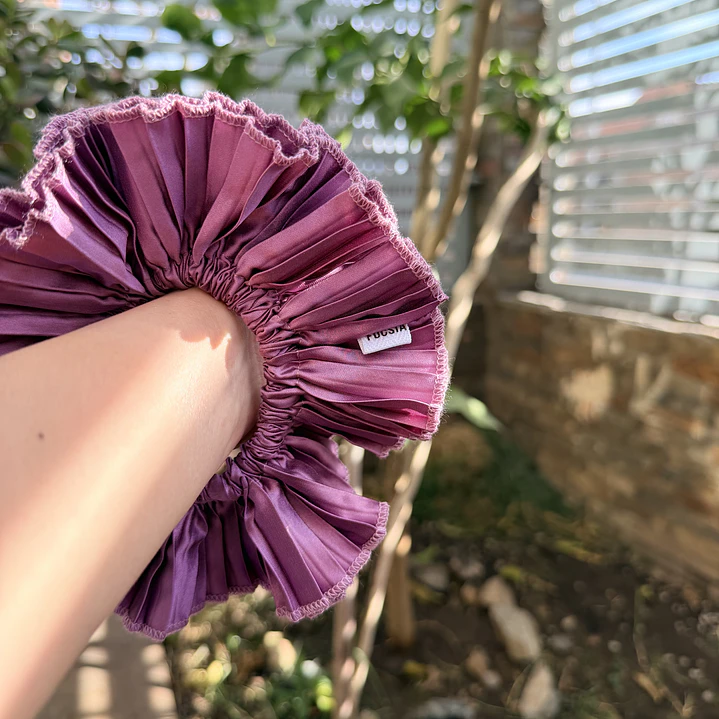 Ruffled morado 1