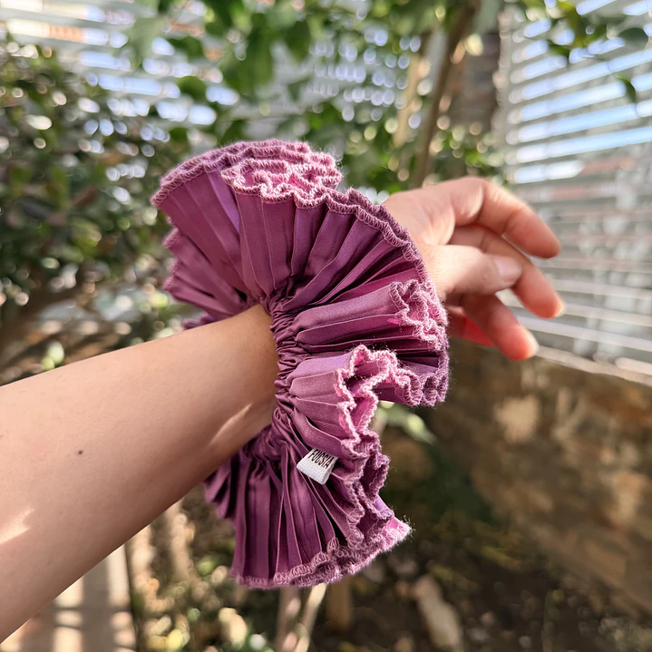 Ruffled morado 2