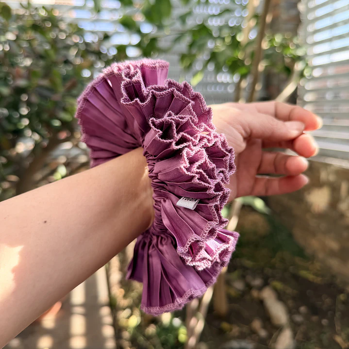 Ruffled morado 3