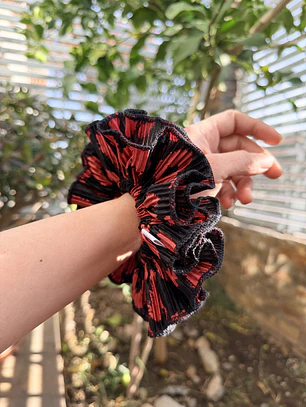 Ruffled negro animal print 
