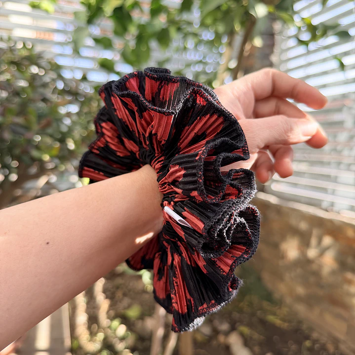 Ruffled negro animal print  1