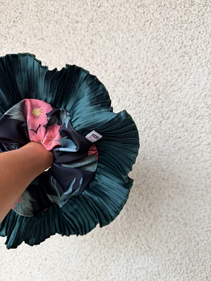 Josefina II Flores verde 