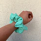 Scrunchie mediano menta  - Miniatura 1
