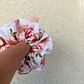 Scrunchie mediano flores  - Miniatura 2