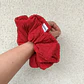 Scrunchie xl rojo textura  - Miniatura 1