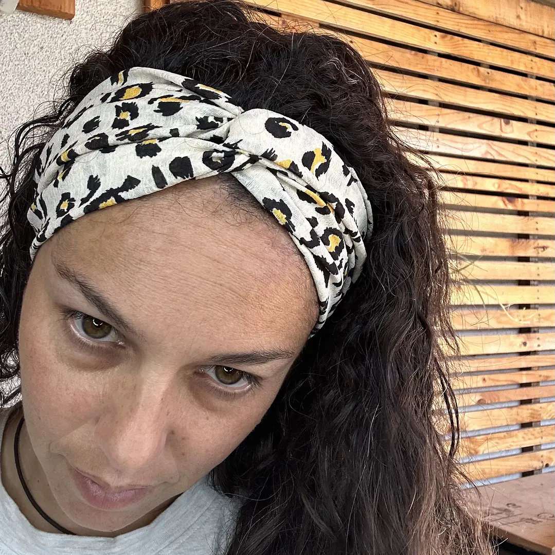 Cintillo animal print ajustable  4