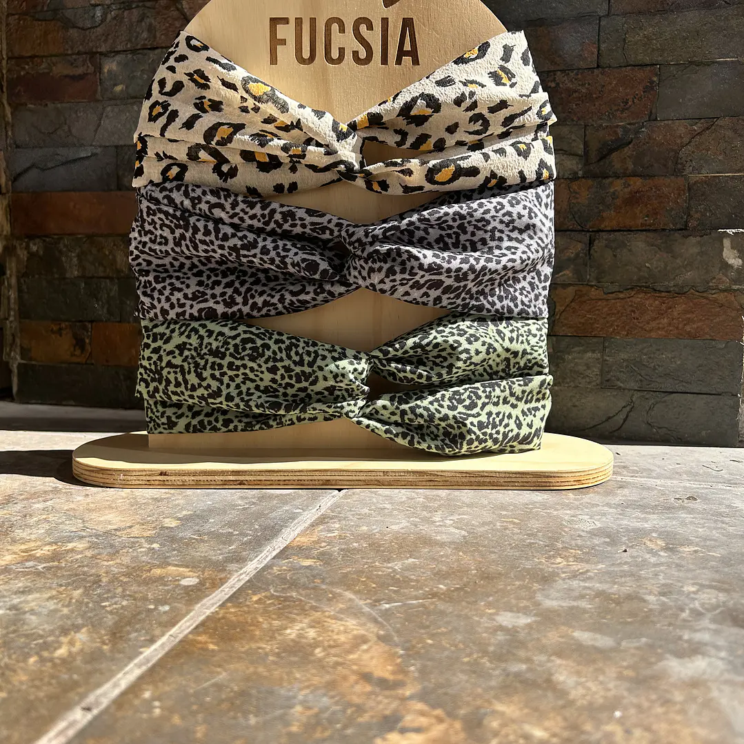 Cintillo animal print ajustable  5