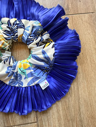 Rumba Josefina azul rey diseño 