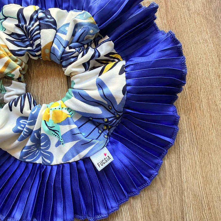 Rumba Josefina azul rey diseño  1