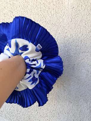 Rumba Josefina azul rey diseño 