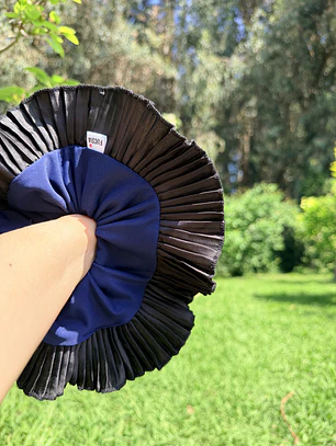Rumba Josefina azul marino - negro 