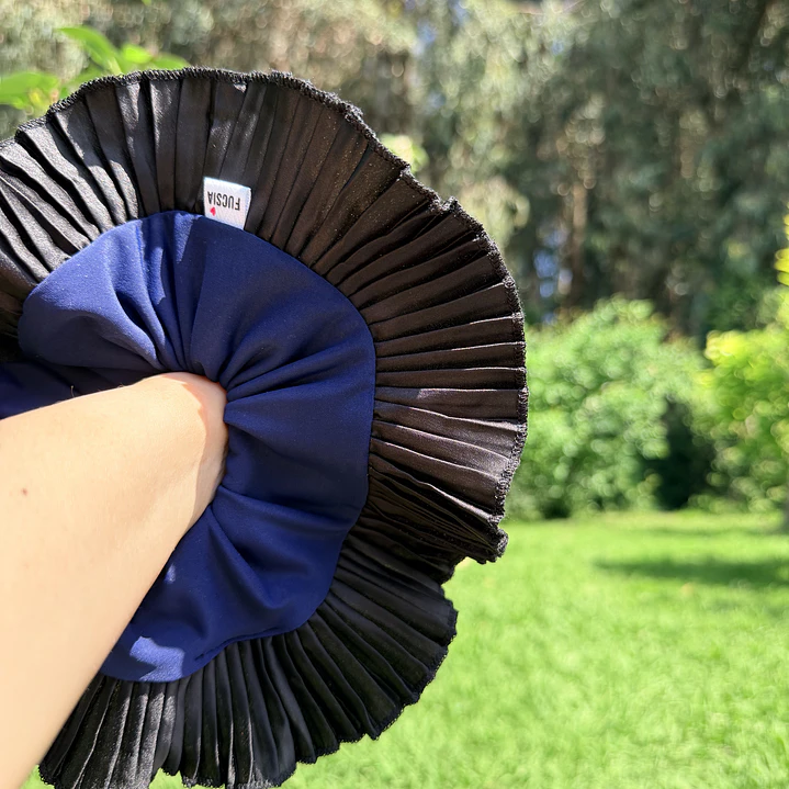 Rumba Josefina azul marino - negro  1