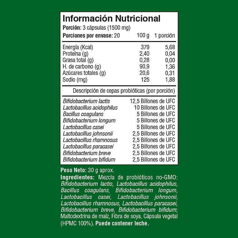 Probióticos 50 Billones 2