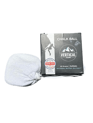 Bola de Magnesio 65 g Vertical Fellows – Chalk Ball para Crossfit y Escalada