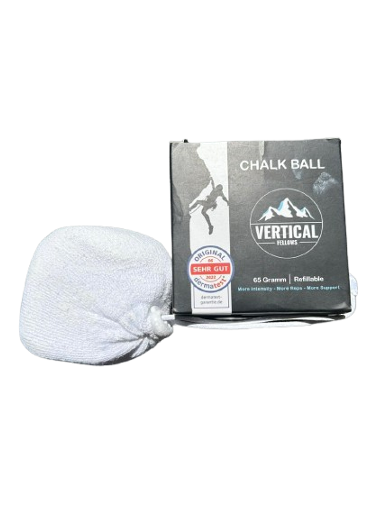 Bola de Magnesio 65 g Vertical Fellows – Chalk Ball para Crossfit y Escalada 1