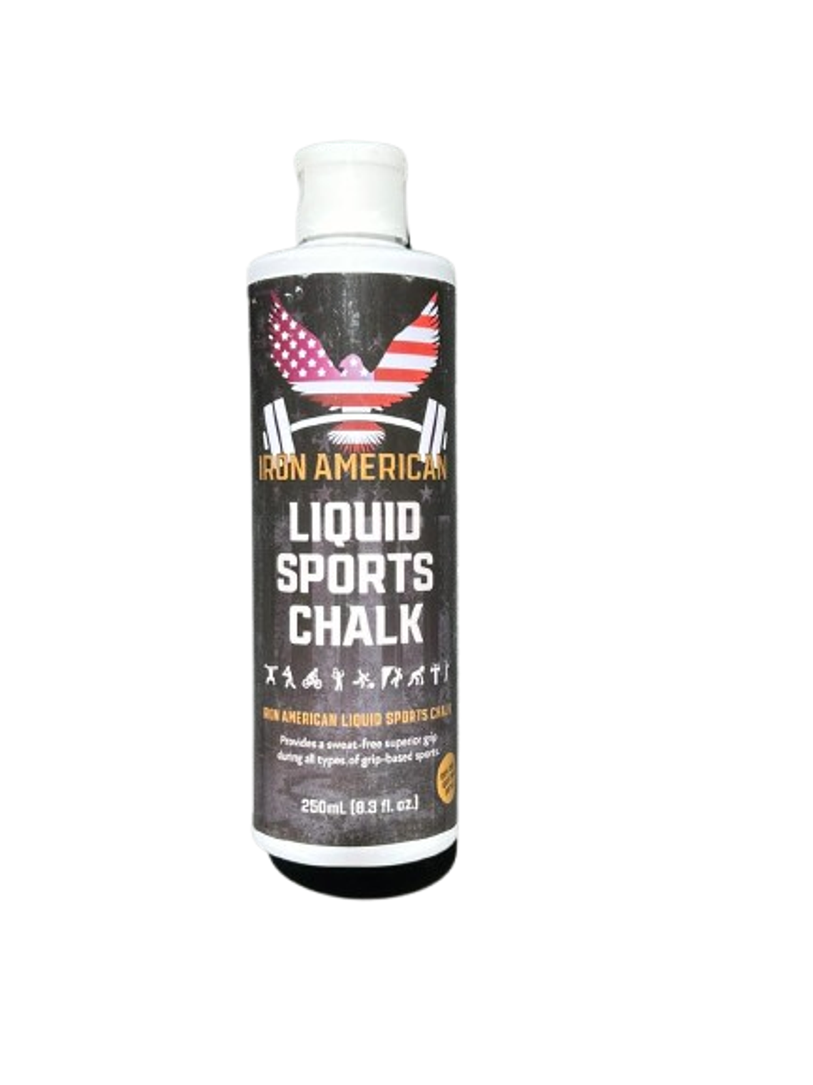 Magnesio Líquido Iron American 250 ml – Liquid Chalk para Crossfit y Gimnasio 1